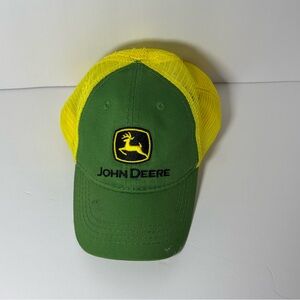 John Deere Yellow and Green Toddler Hat